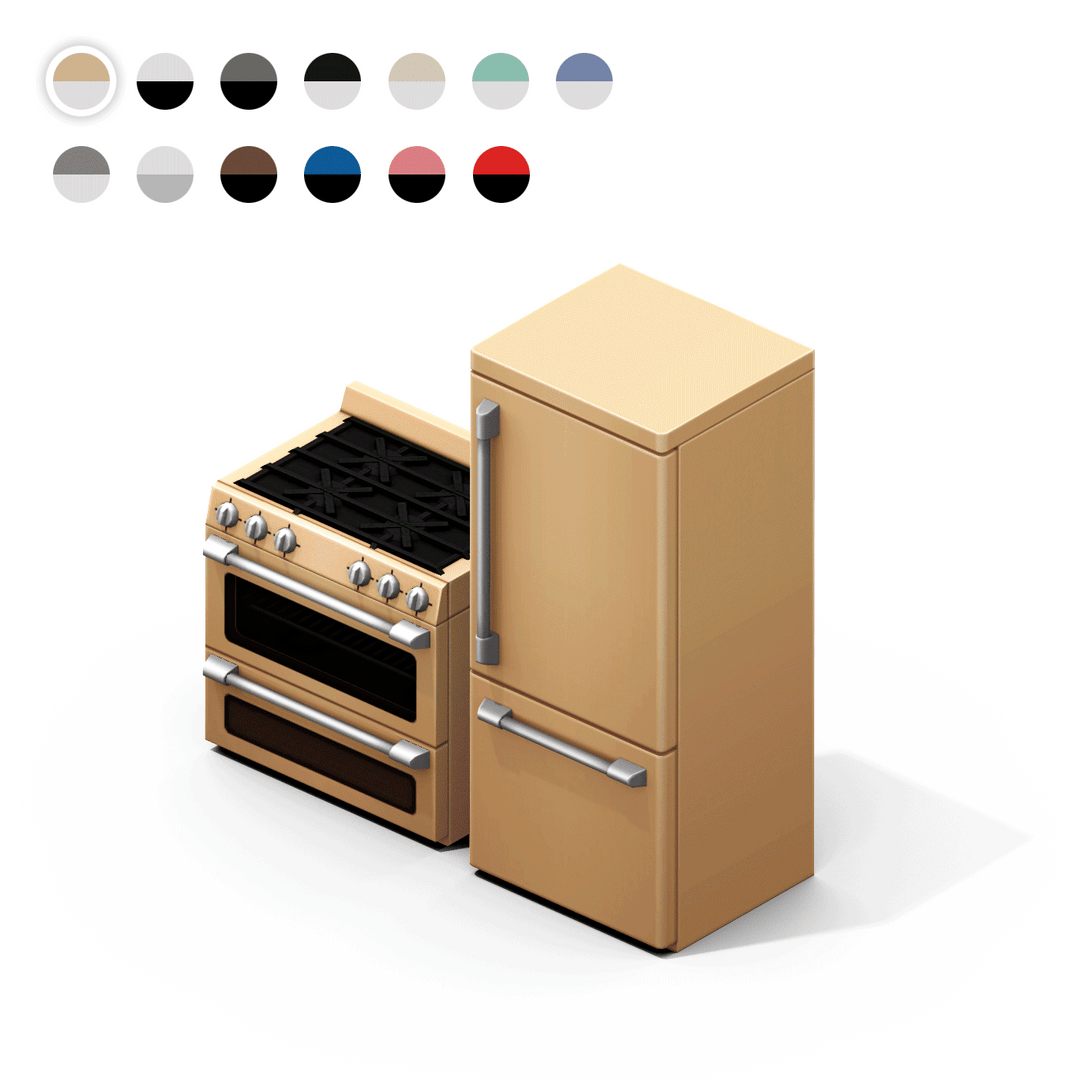 Галерея мода Кухонный набор Classic Kitchen kit #1